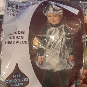 Hershey Silver Kiss Costume for Kids